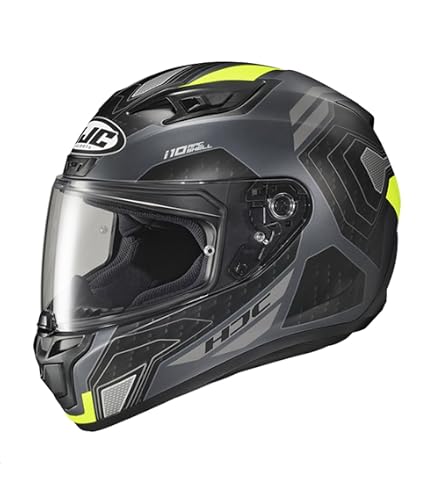 Amazon.com: HJC i10 Strix Natural Motorcycle Helmet, DOT Approved
